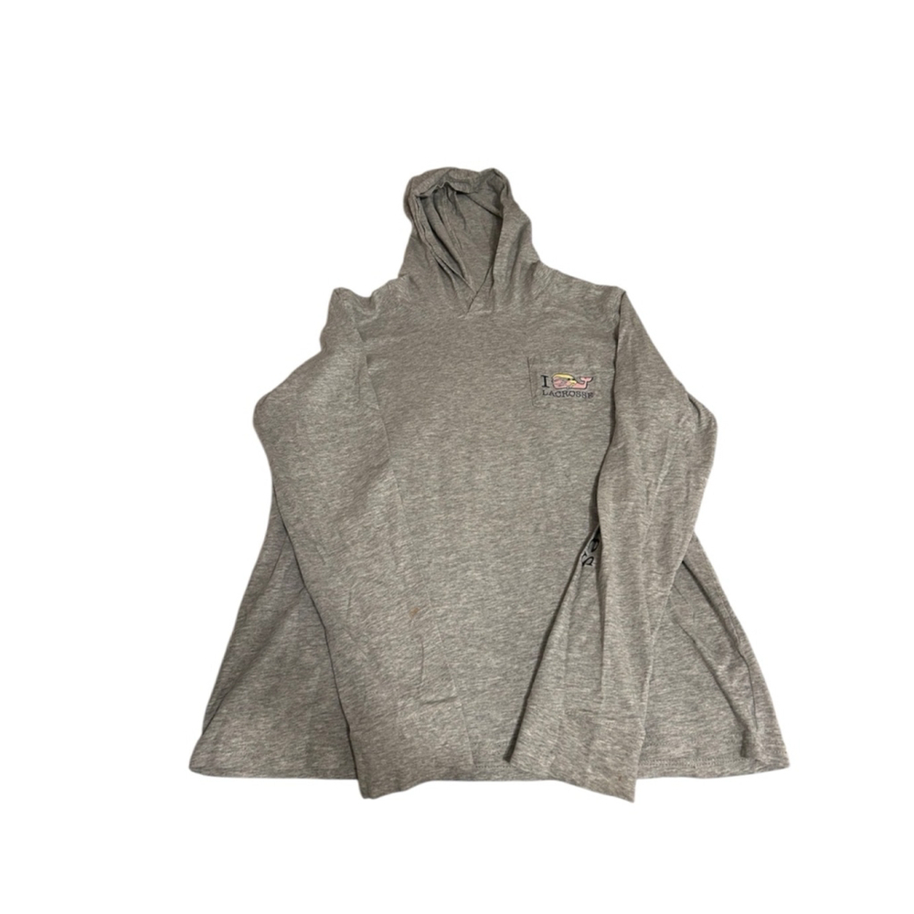 Women's Vineyard Vines Hoodie S Grey Pink